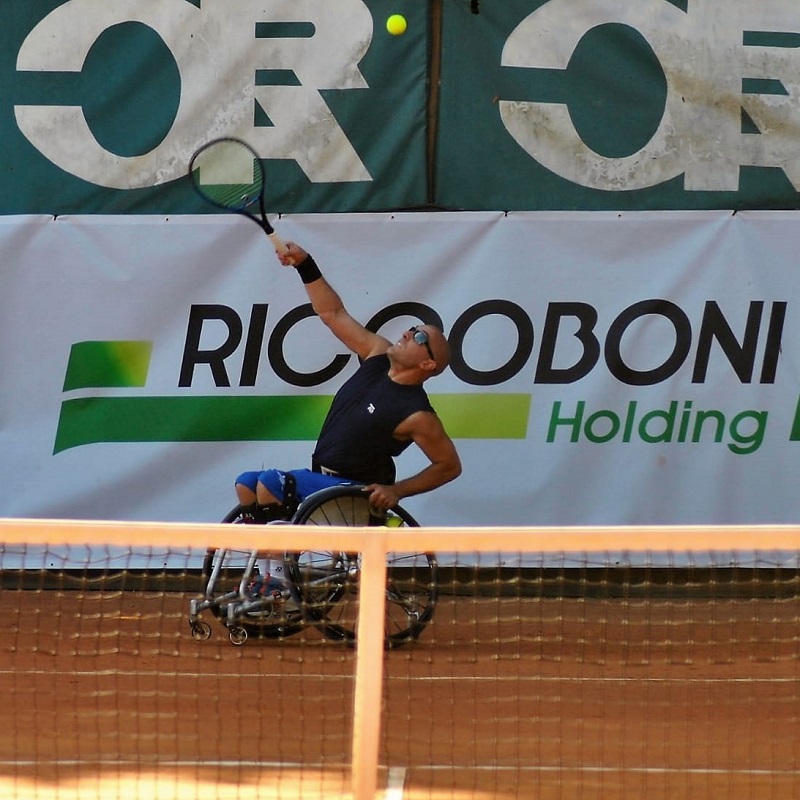 RICCOBONI SOSTIENE IL TENNIS IN CARROZZINA