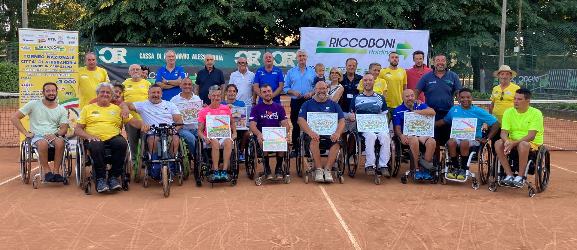 RICCOBONI SUPPORTS WHEELCHAIR TENNIS