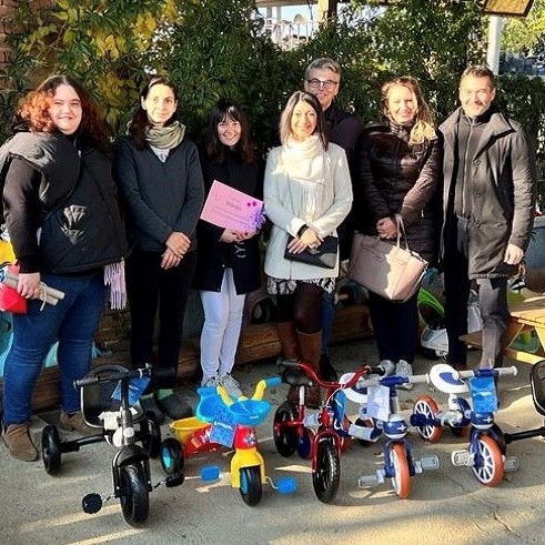 VENTIDUE BICI PER I SERVIZI EDUCATIVI DELL’INFANZIA DI PREDOSA E SEZZADIO 