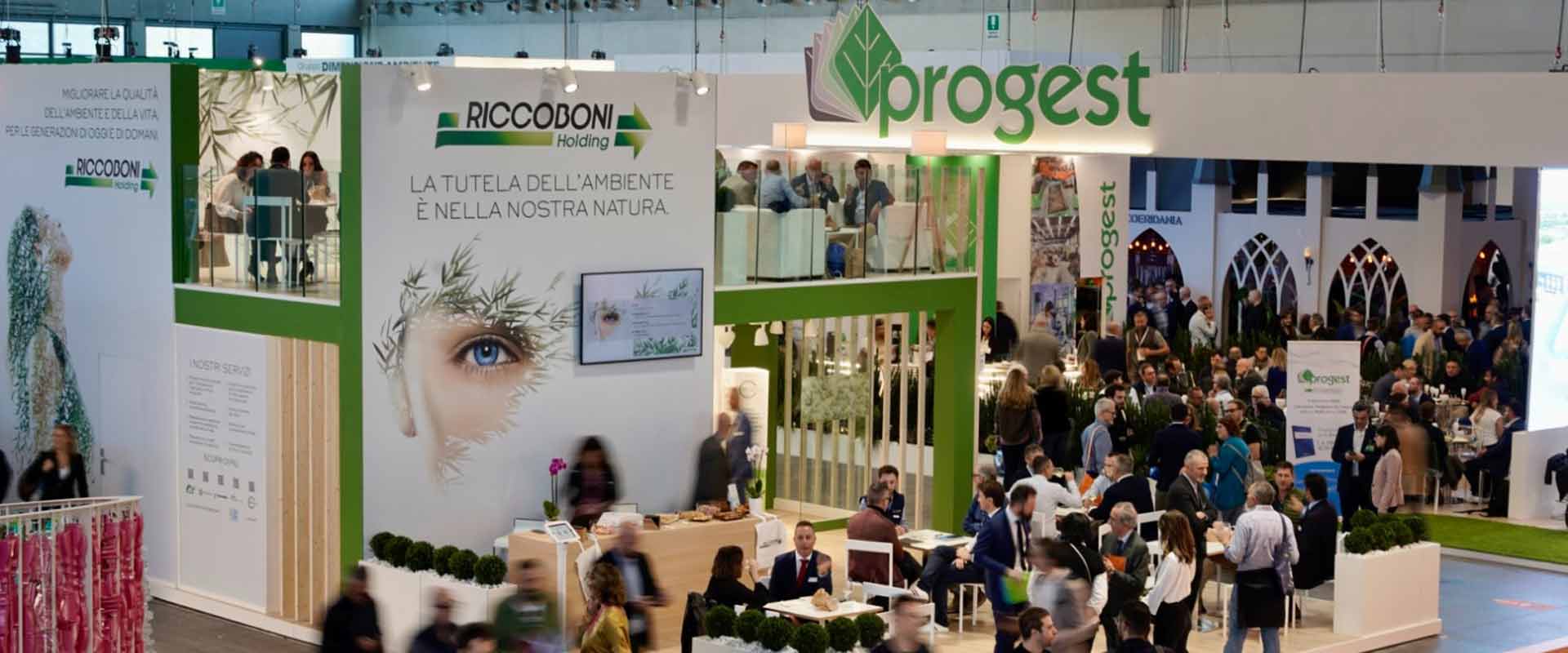 VISITA DEL MINISTRO DELL’AMBIENTE GILBERTO PICHETTO FRATIN ALLO STAND DEL  GRUPPO RICCOBONI A ECOMONDO 2023